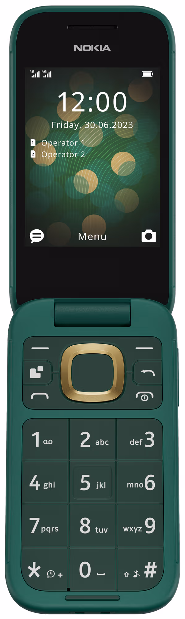 Nokia 2660 vik-mobiltelefon (grön)
