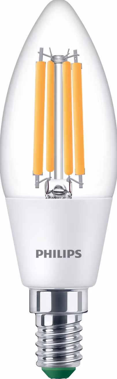 Philips Classic LED glödlampa 2.3W B35 E14