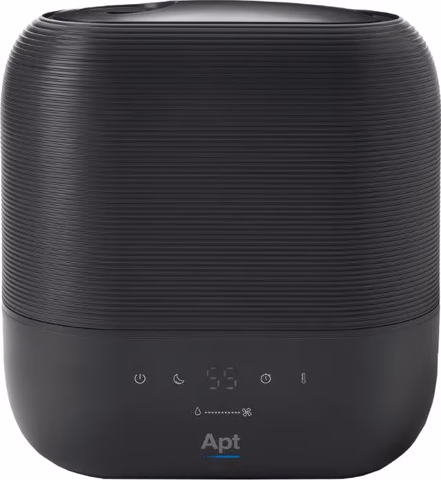 Apt Ultrasonic luftfuktare för sval/varm luft (grå)