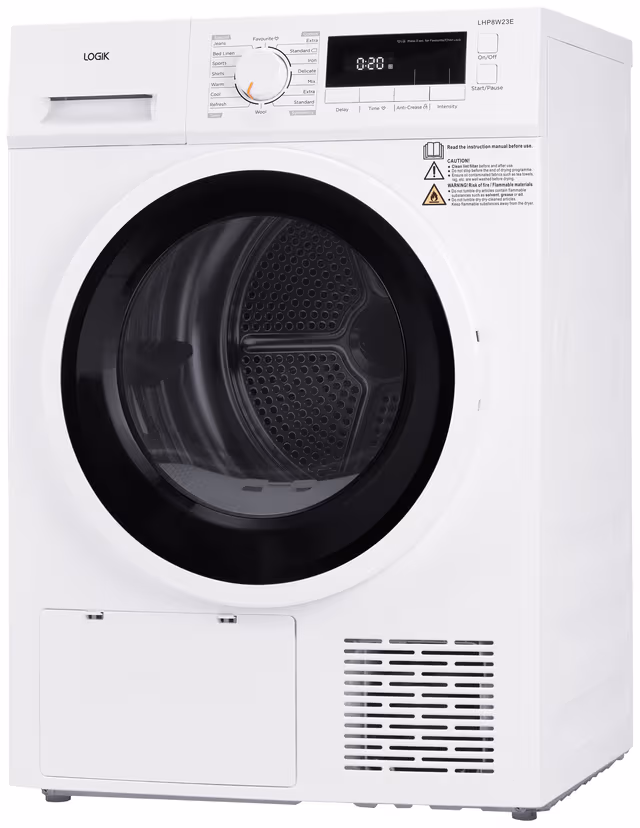 Logik Torktumlare LHP8W23E (8kg)