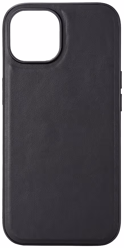 Buffalo Phone Case Leather Magseries Black - iPhone 15
