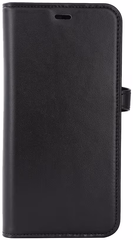 Buffalo Wallet Case 2-in-1 3 Card MagSeries Black - iPhone 15 Plus