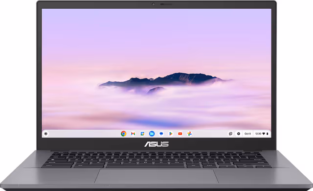 Asus ChromeBook Plus CX3402CBA i3/8/128 14" bärbar dator (grå)