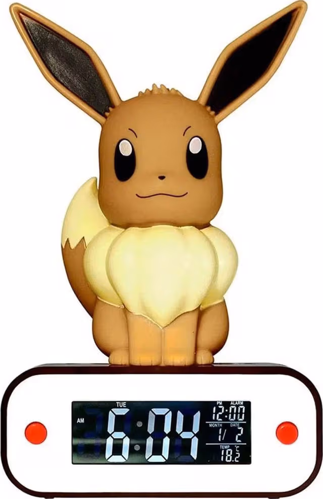 NACON - Pokemon Evoli - Väckarklocka