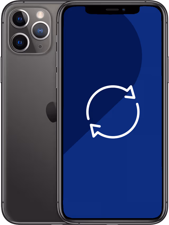 Begagnad iPhone 11 Pro Max smartphone 64 GB (rymdgrå)