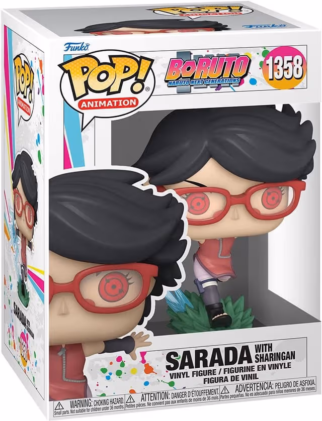 Funko Pop! Vinyl Boruti Sarada med sharingan-figur