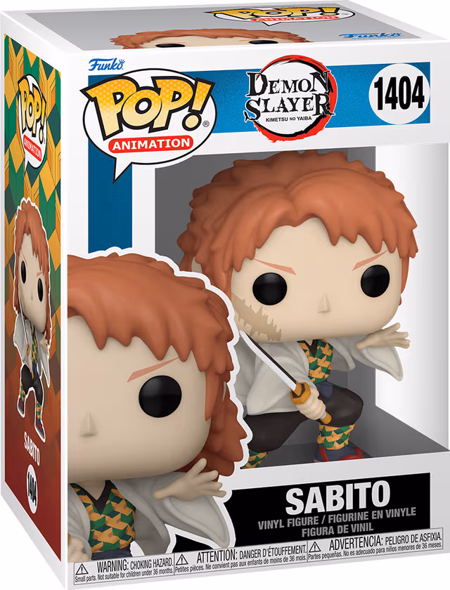 Funko! - Pop! Demon Slayer - Sabito (No Mask) 10cm - Figur
