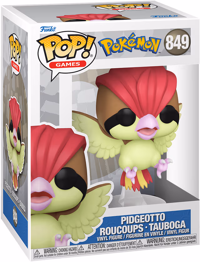 Funko Pop! Vinyl Pokémon Pidgeotto figur