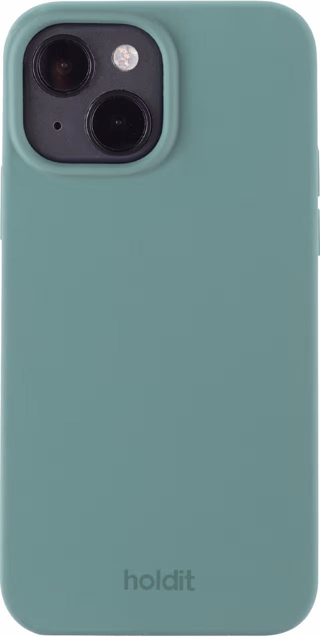 Holdit Silicone Case Iphone 15 Moss Green