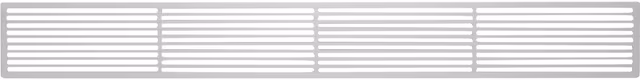 Epoq inbyggt ventilationsgaller (aluminium 58cm)