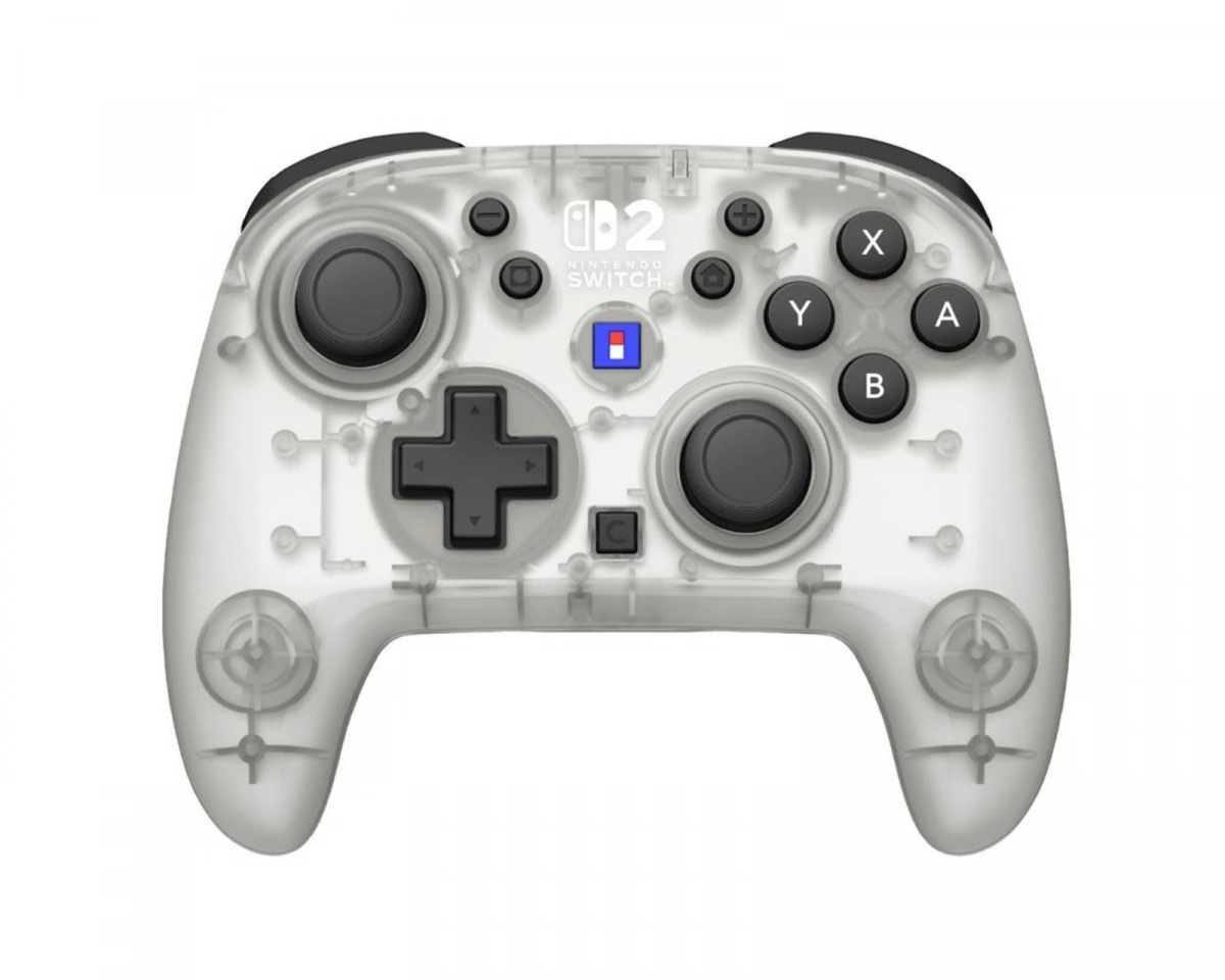 Hori HoriPad Turbo Trådlös Handkontroll för Nintendo Switch 2 - Frost