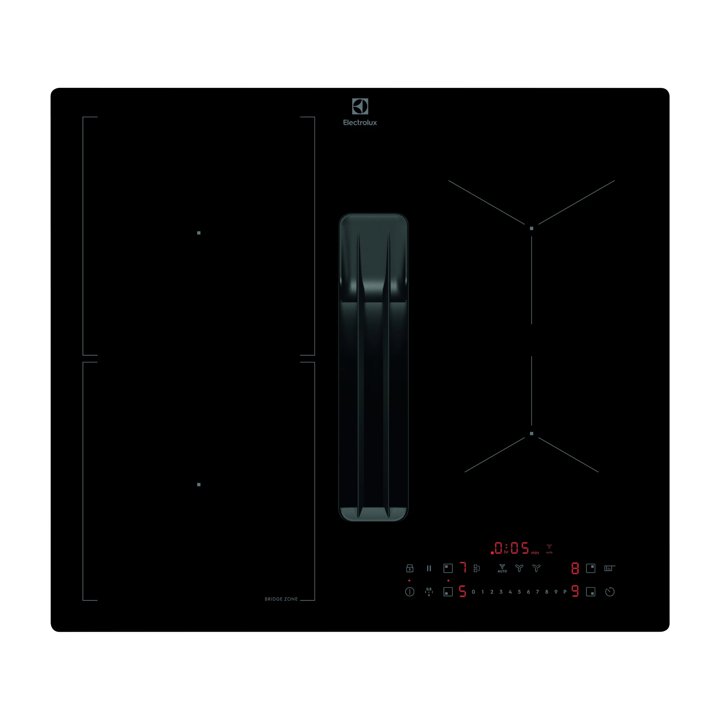Electrolux Serie 600 Induktionshäll med fläkt HHOB6T0C (58cm)