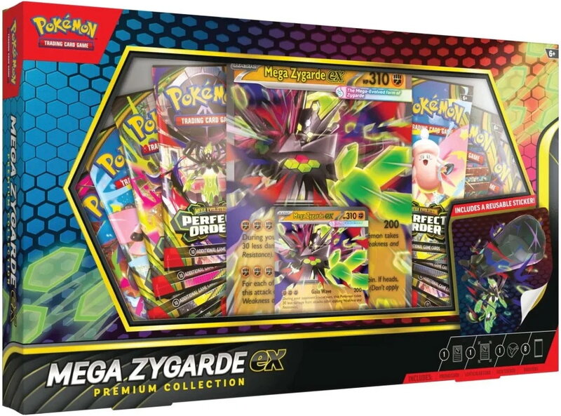 Pokemon Mega Zygarde Premium EX Collection
