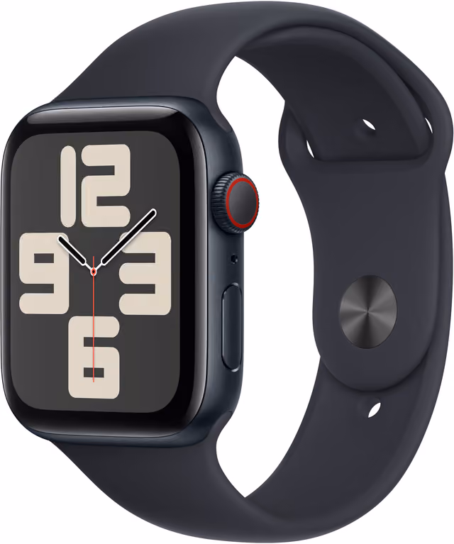 Apple Watch SE 2nd Gen 44mm LTE (Midnight Alu/Midnight sportband S/M)