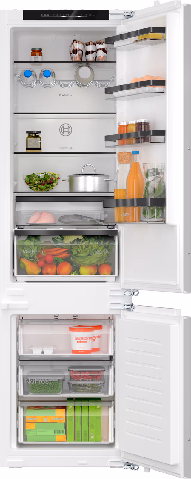 Bosch Serie 4 Kombiskåp KIN96SFD0 (integrerat)
