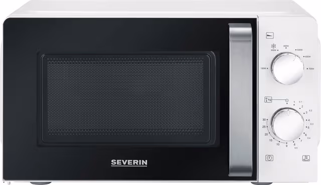 SEVERIN MW 7885 - microwave oven - freestanding - white/black