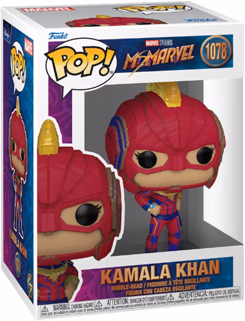Funko! - POP Vinyl Ms Marvel Kamala Khan - Figur