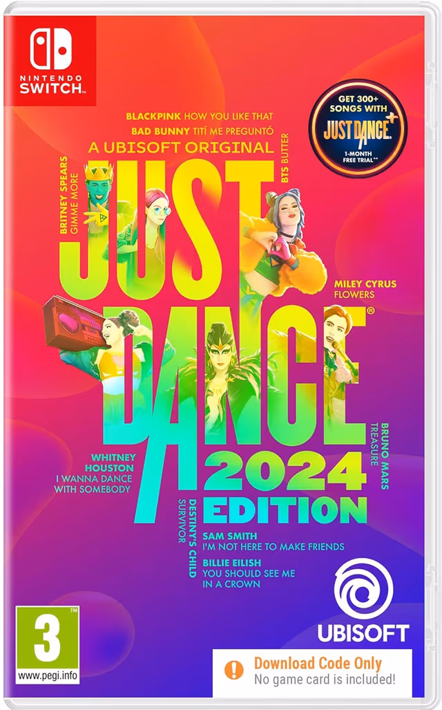 Just Dance 2024 Edition (Code in a Box) - Nintendo Switch - Dansa