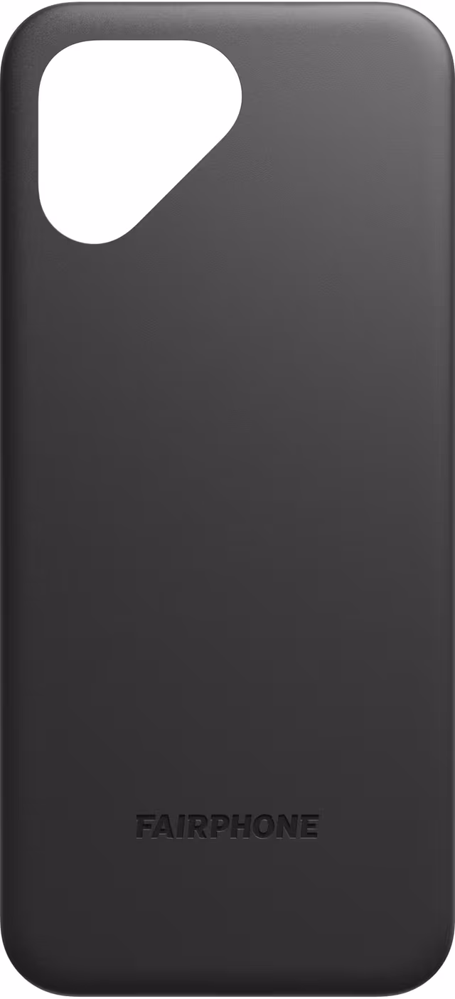 Fairphone 5 Back Cover - Matte Black (spare part)