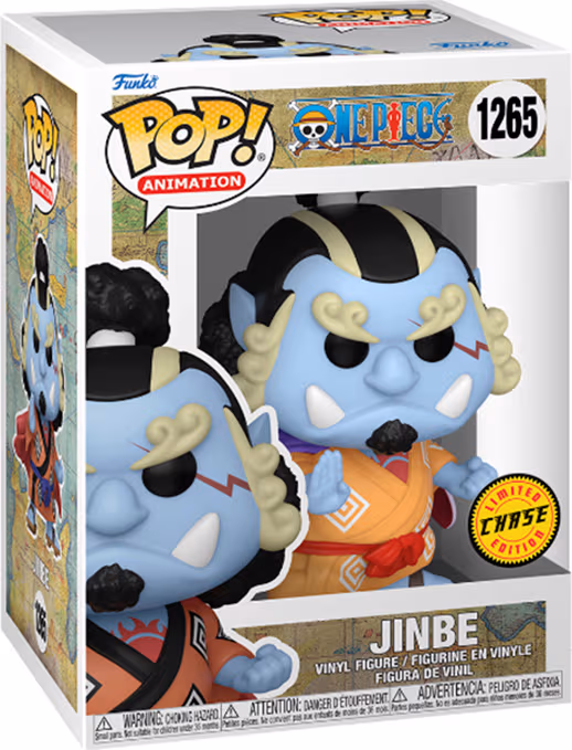 Funko! - Pop! Animation: One Piece- Jinbe 10cm - Figur