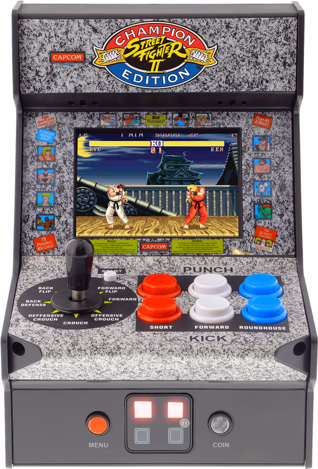 My Arcade Street Fighter 2 Champion Edition Micro Player 7.5"