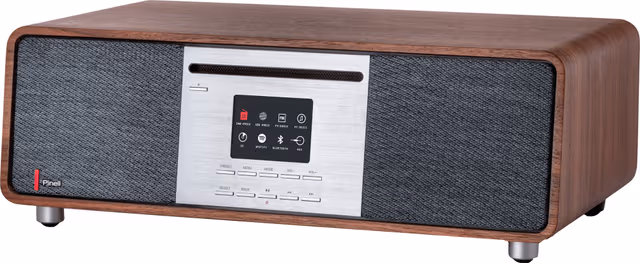 Pinell Supersound 701 digitalradio (valnöt)