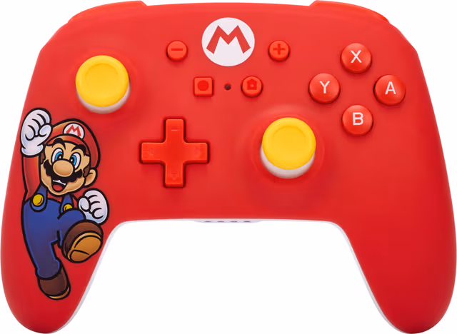 PowerA Nintendo Switch trådlös spelkontroll Mario Edition