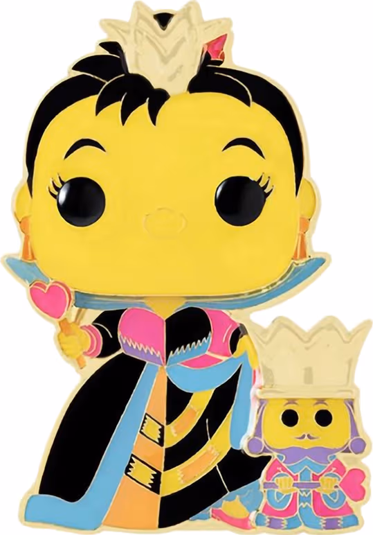 Funko Pin Badge Disney Alice Queen