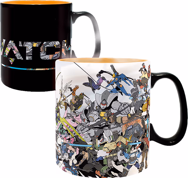 ABYstyle Overwatch värmekänslig mugg 460ml