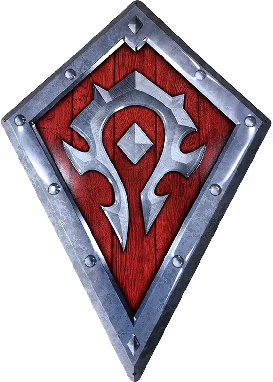 ABYstyle World of Warcraft Horde metalltryck sköld