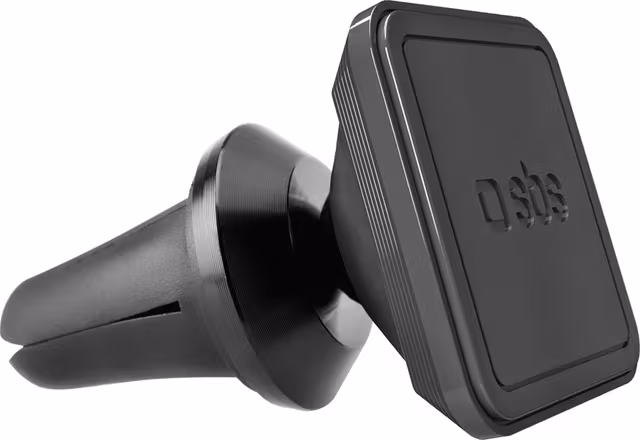 SBS magnetisk fyrkantig mobilhållare för bilen - Svart