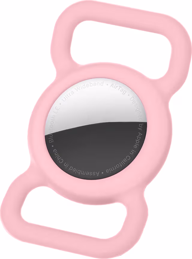 Elago RAPTIC Collar AirTag Holder Pink