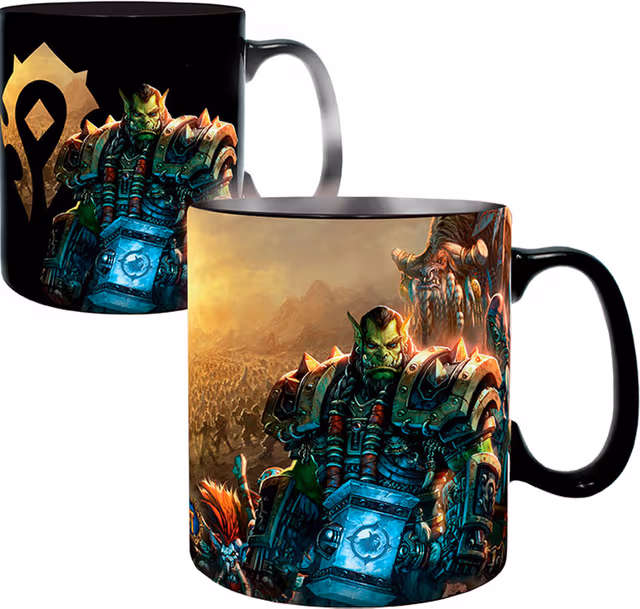 Play World of Warcraft Azeroth färgändrande mugg