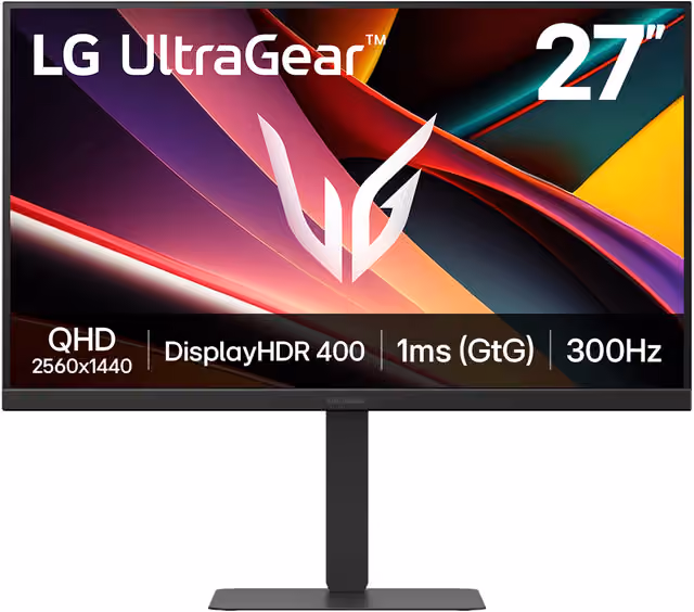 LG IPS QHD UltraGear Gaming monitor 27G640A-B.AEUQ