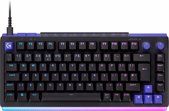 Logitech G512 X 75 gamingtangentbord - Taktil, svart