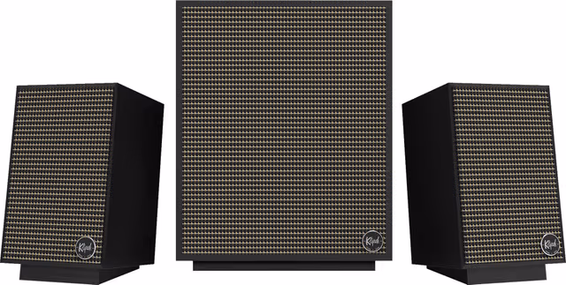 Klipsch ProMedia Heritage 2.1 högtalarsystem (matt svart)