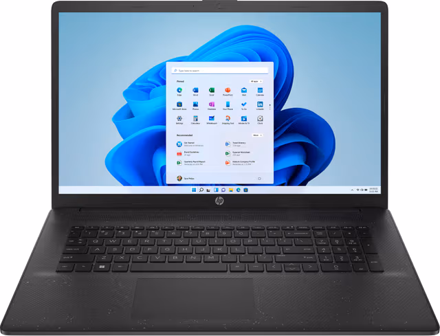 HP Laptop 17 N4120/4/128/HD+ 17.3" bärbar dator