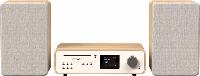 Pure Classic Stereo micro Hi-Fi-system (bomull)