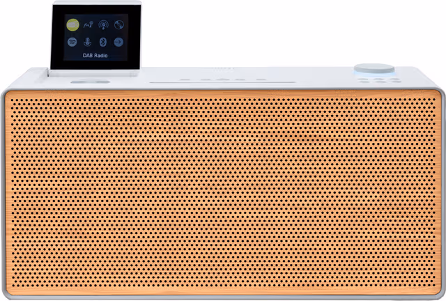 Pure Evoke Home Wood Edition digitalradio (Vit)