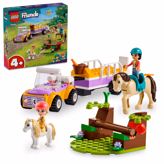 LEGO Friends Häst- och ponnysläp 42634