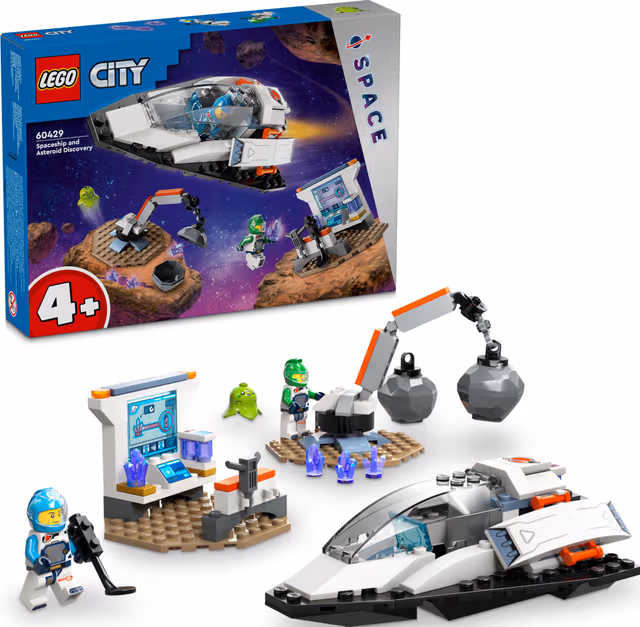 LEGO City Rymdskepp och asteroidupptäckt 60429
