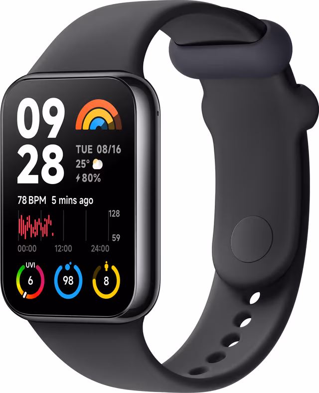 Xiaomi Smart Band 8 Pro aktivitetsmätare (svart)