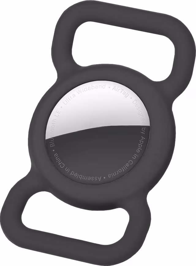 Elago RAPTIC Collar AirTag Holder Black
