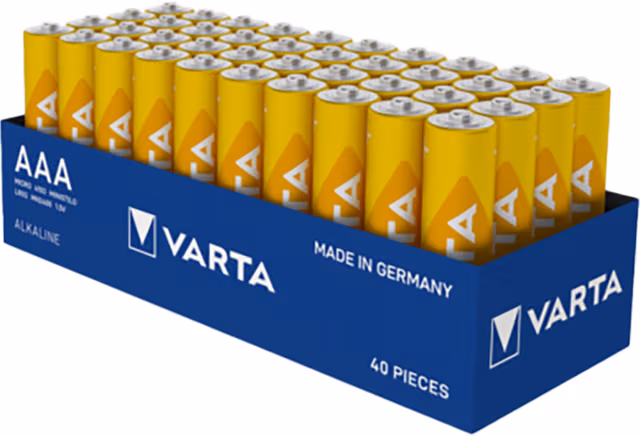 VARTA Longlife AAA Foil 40-pack