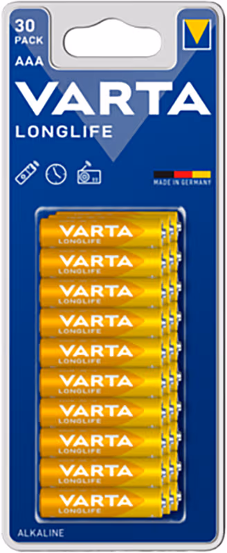 VARTA Longlife AAA Blister 30-pack