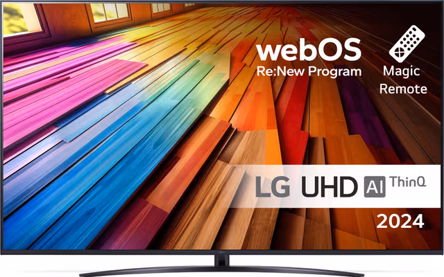 LG 75" UT 8100 4K UHD LED TV (2024)