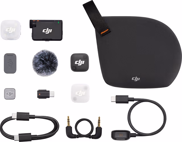 DJI Mic Mini 2 trådlöst mikrofonsystem (1 TX + 1 RX)
