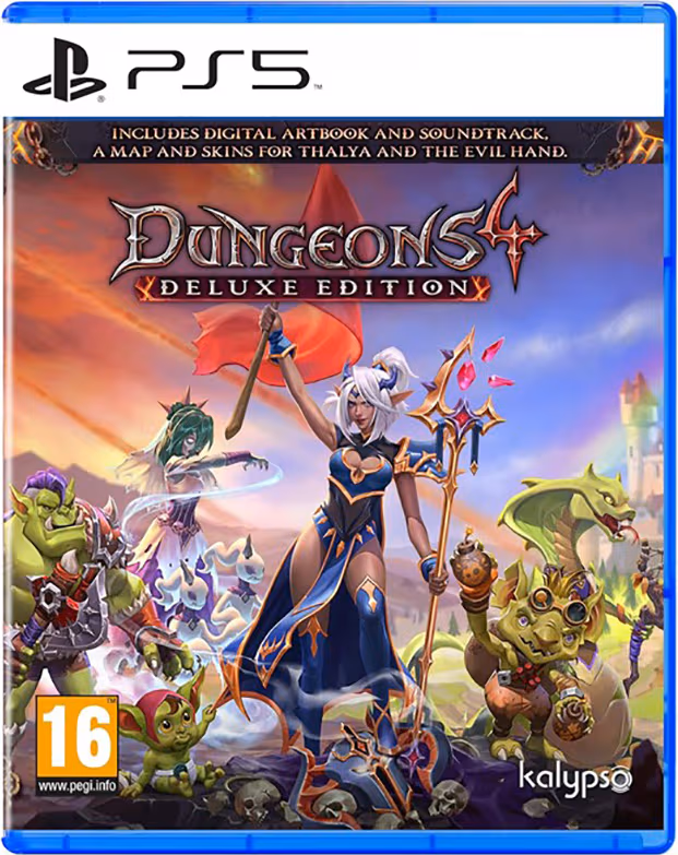 Dungeons 4 (Deluxe Edition) - Sony PlayStation 5 - Real Time Strategy