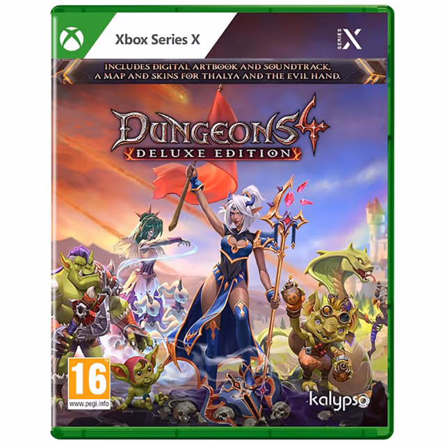 Dungeons 4 (Deluxe Edition) - Microsoft Xbox Series X - Real Time Strategy