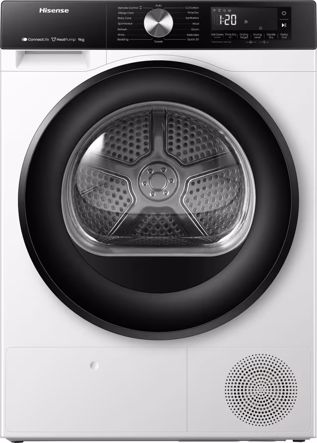 Hisense Torktumlare HDH3S93B (9kg)